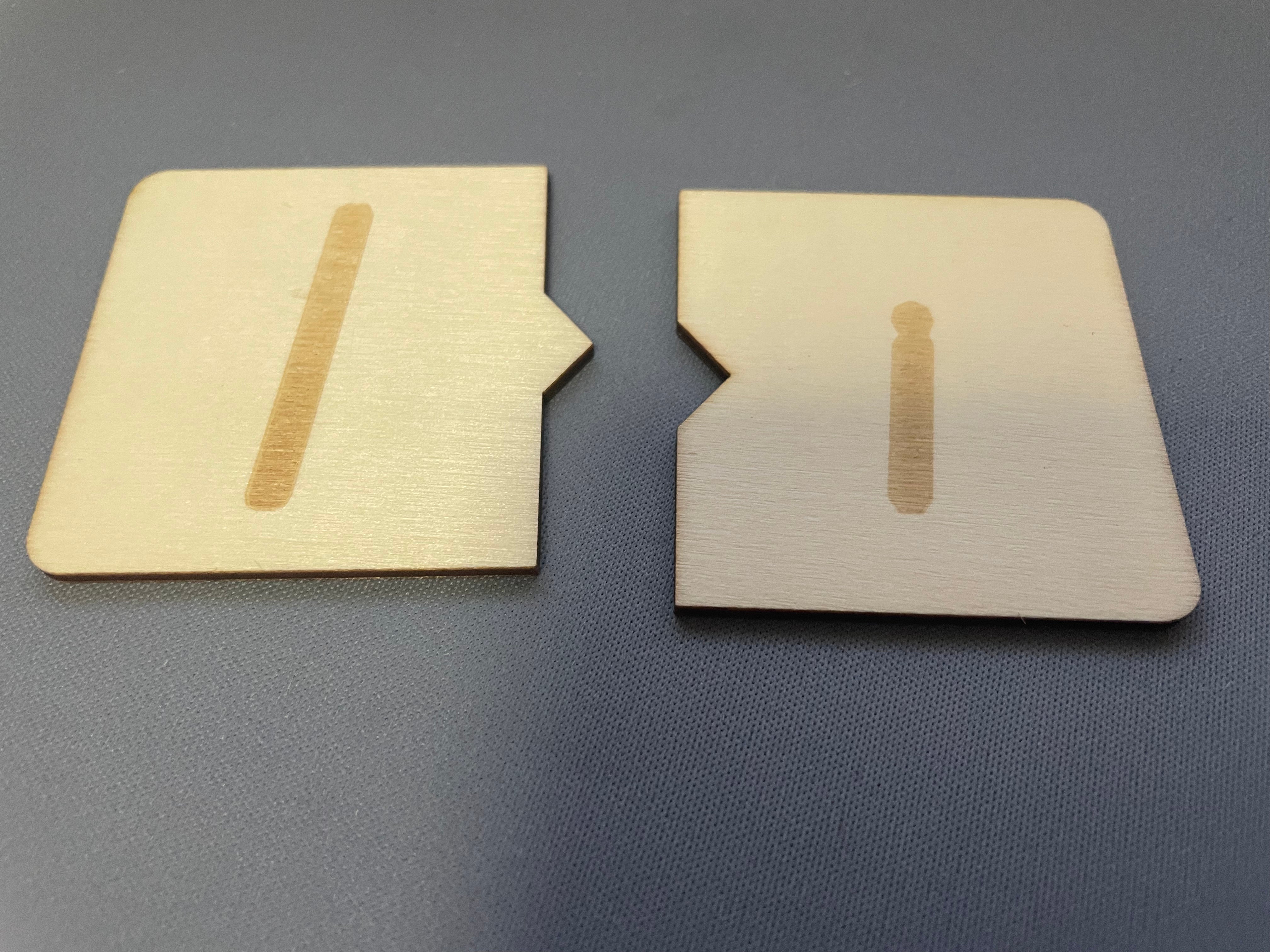 Wooden Letter Tiles - NSW Foundation Font - Puzzle