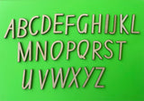 Wooden letters - NSW Foundation Font