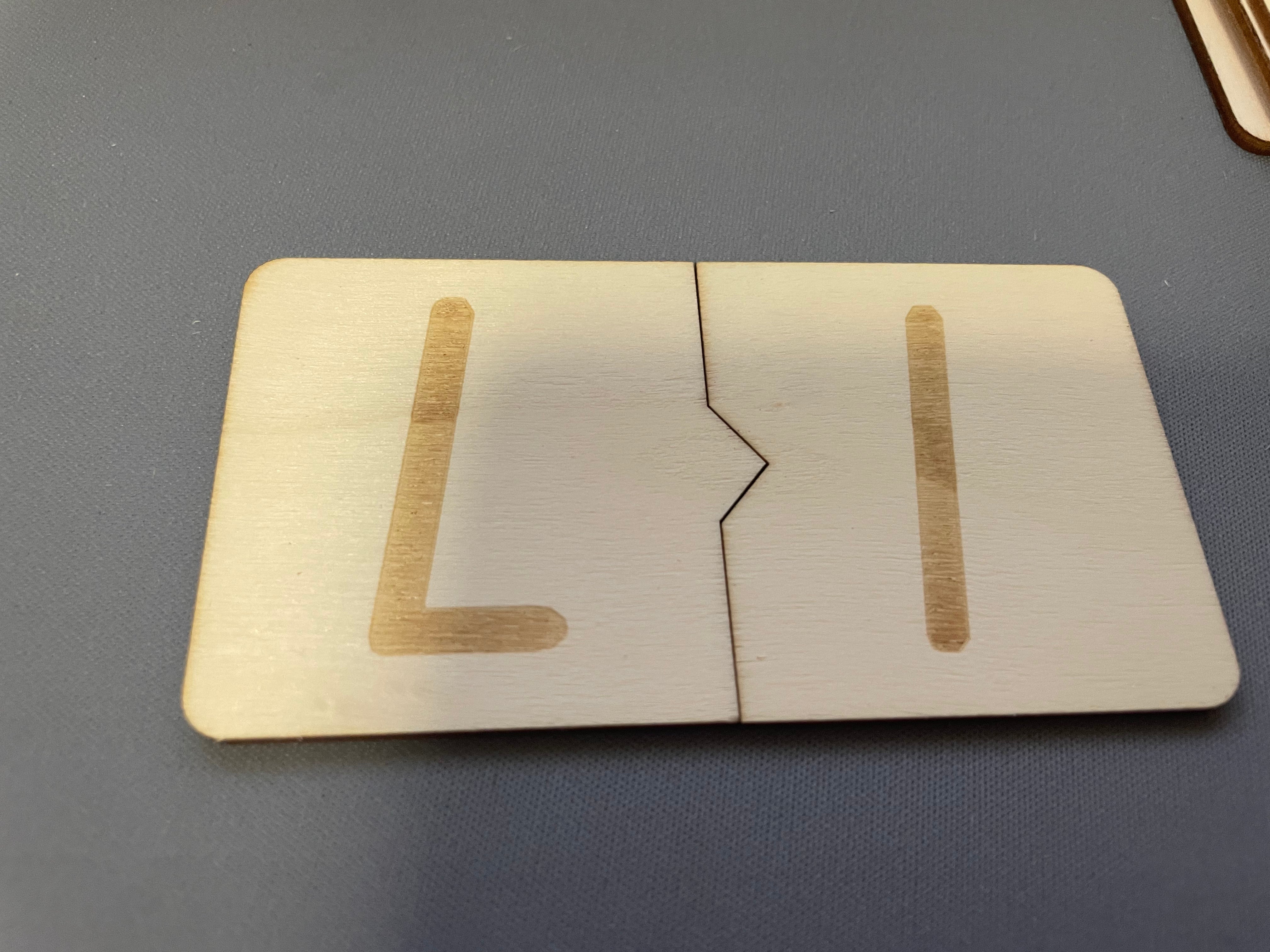 Wooden Letter Tiles - NSW Foundation Font - Puzzle
