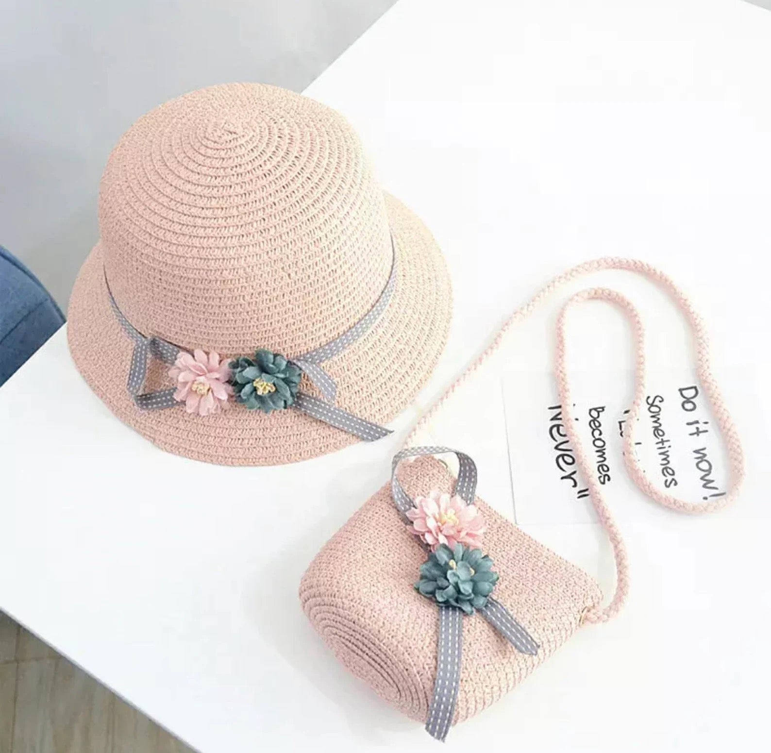 Love Always - Straw Hat & Bag